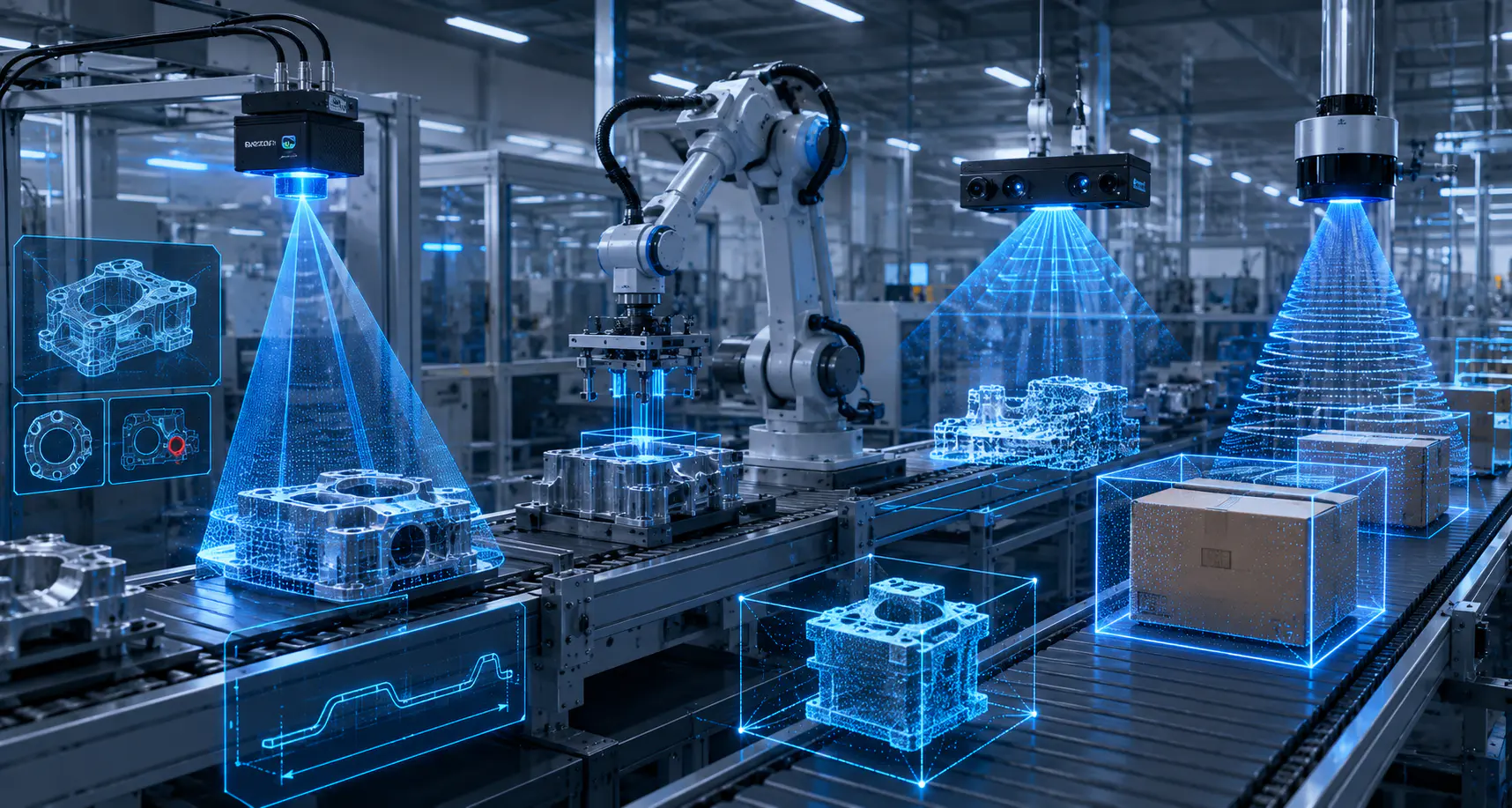 Vision inspection and 3D sensing technology platform